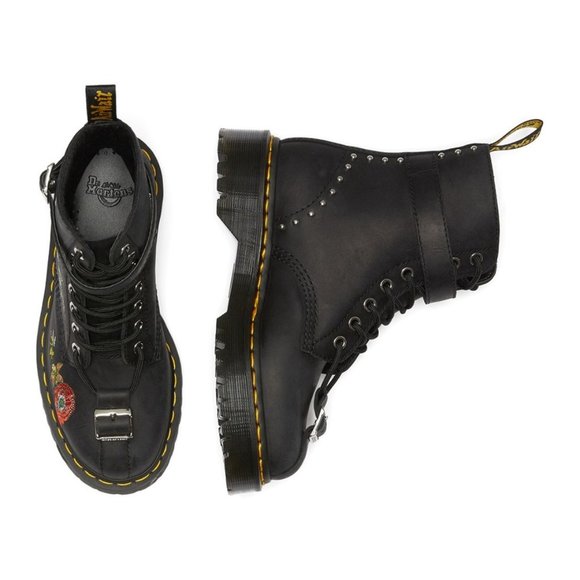 Dr. Martens Gomez Floral Embroidered Platform Boot - Picture 4 of 7